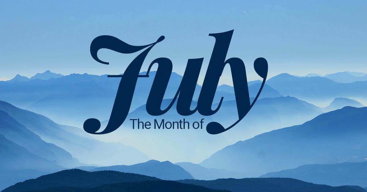 Check out what I was up to in July!